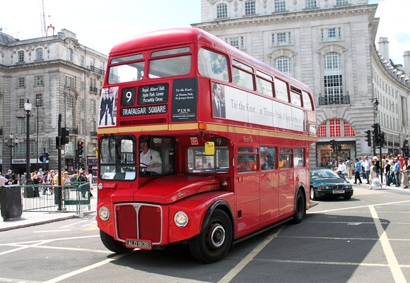 Route 9, First London, RM1913, ALD913B, Piccadilly Circus