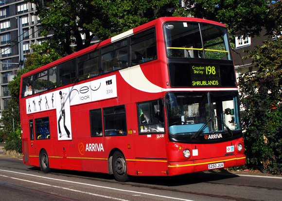 Route 198, Arriva London, DLA50, S250JUA, Croydon