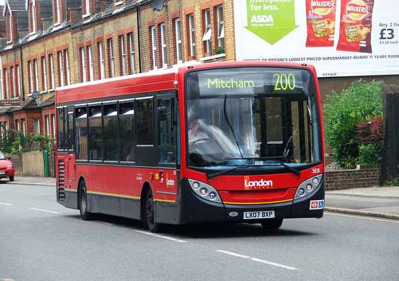 Route 200, London General, SE8, LX07BXP, Merton