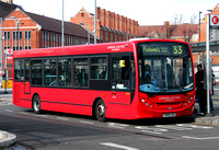Route 33, London United RATP, DE112, YX60CAU, Hammersmith