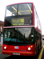 Route 312, Arriva London, DLA215, X415FGP, Croydon