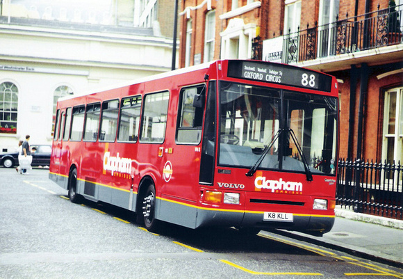 Route 88, London General, VN8, K8KLL, Oxford Circus