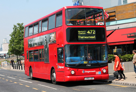 Route 472, Stagecoach London 17963, LX53JZF, East Greenwich