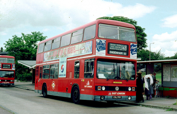 Route 148, East London Buses, T70, CUL70V