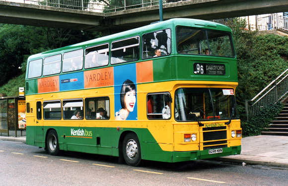 Route 96, Kentish Bus, B246NVN, Dartford