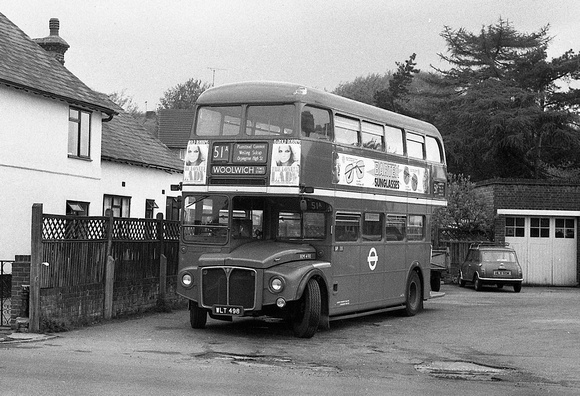 London Bus Routes | Route 51A: Sidcup - Green Street Green [Withdrawn ...