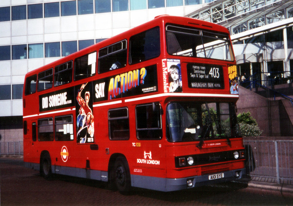 Route 403, South London Buses, L1, A101SYE, West Croydon