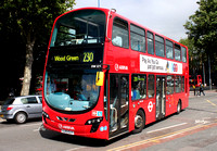 Route 230, Arriva London, DW538, LJ13CLY, Walthamstow Central