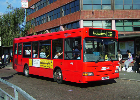 Route 336, Metrobus 348, Y348HMY, Bromley