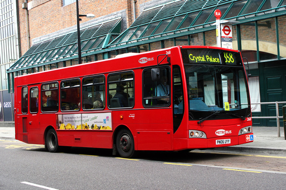 Route 358, Metrobus 268, PN06UYY, Bromley