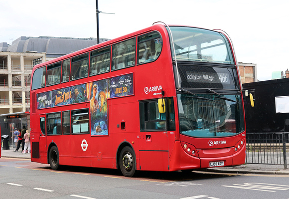 Route 466, Arriva London, T69, LJ59ADV, Croydon