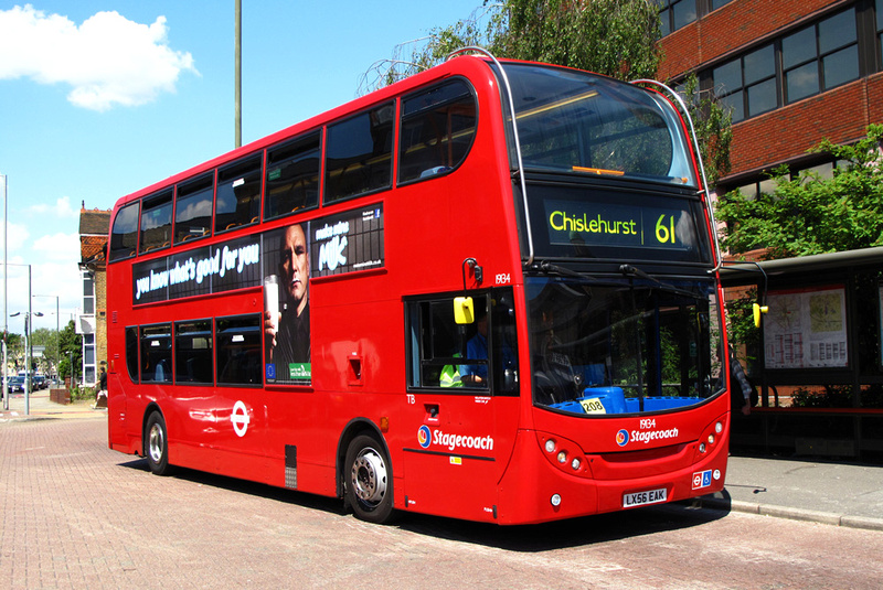 London Bus Routes | Route 61: Bromley North - Chislehurst | Route 61 ...