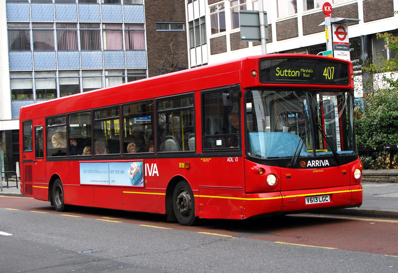 London Bus Routes | Route 407: Caterham - Sutton Town Centre | Route ...