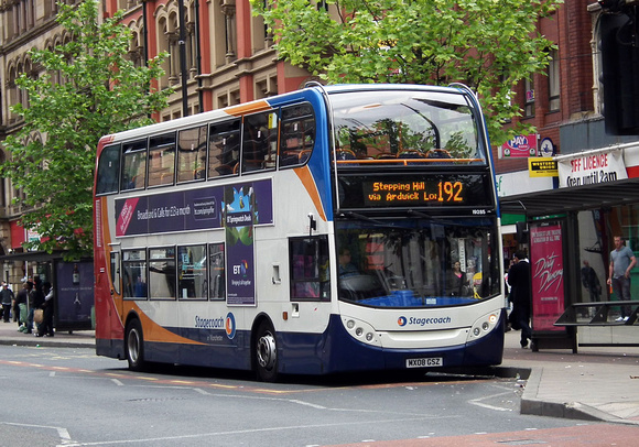 Route 192, Stagecoach Manchester 19285, MX08GSZ, Manchester