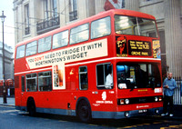 Route N36, London Central, T1088, B88WUV, Trafalgar Square