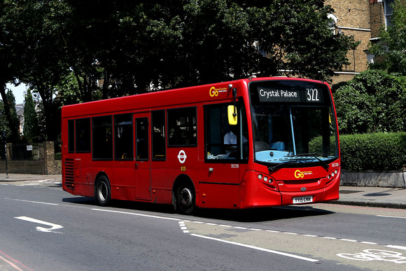 Route 322, Go Ahead London, SE238, YY15CNN, Brixton