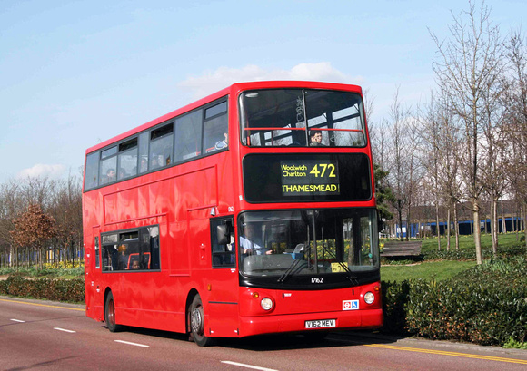 Route 472, Selkent ELBG 17162, V162MEV, North Greenwich
