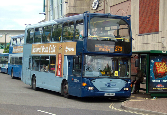 Route 273, Metrobus 471, YN53USG, Crawley