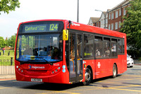 Route 124, Stagecoach London 36528, LX12DHG, Catford