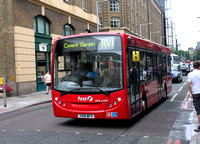 Route RV1, First London, DML44155, YX10BFV, London Bridge