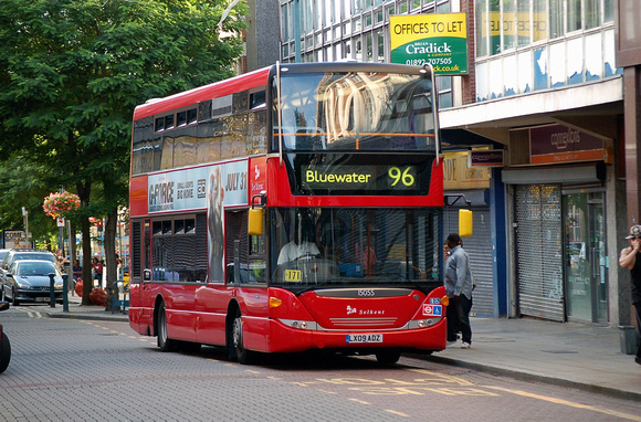 Route 96, Selkent ELBG 15055, LX09ADZ, Woolwich