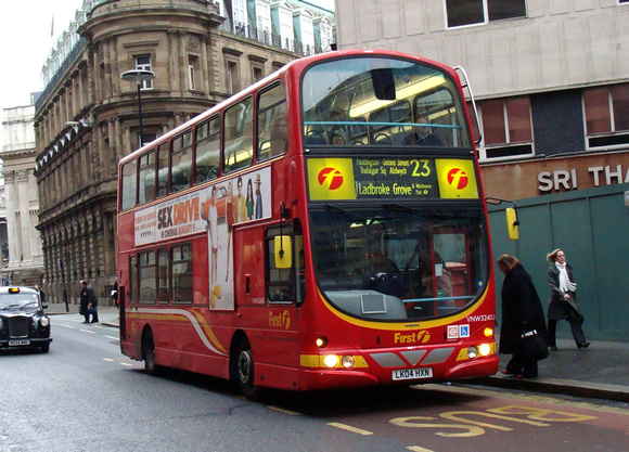 Route 23, First London, VNW32403, LK04HXN, Bank