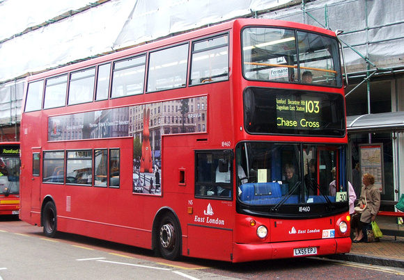 Route 103, East London ELBG 18460, LX55EPJ, Romford