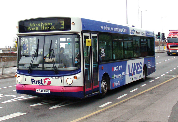 Route 3, First Berkshire 42341, X241AMO, Slough