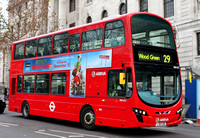 Route 29, Arriva London, DW472, LJ61CDN, Trafalgar Square