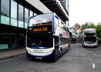 Route X50, Stagecoach Manchester 19274, MX08GPV, Manchester