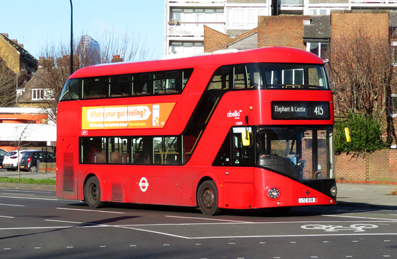 Route 415, Abellio London, LT638, LTZ1638, Bricklayers Arms