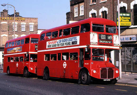 Route 149, London Transport, RCL2241, CUV241C, Stamford Hill