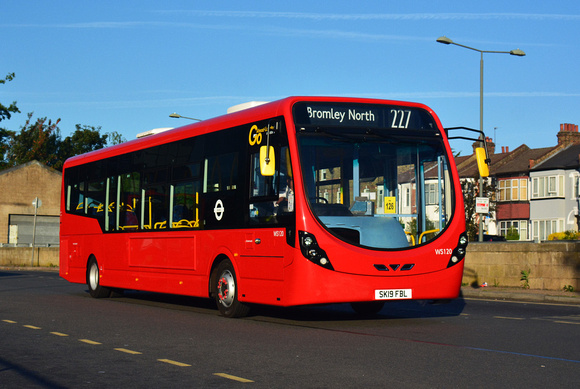 Route 227, Go Ahead London, WS120, SK19FBL, Bromley
