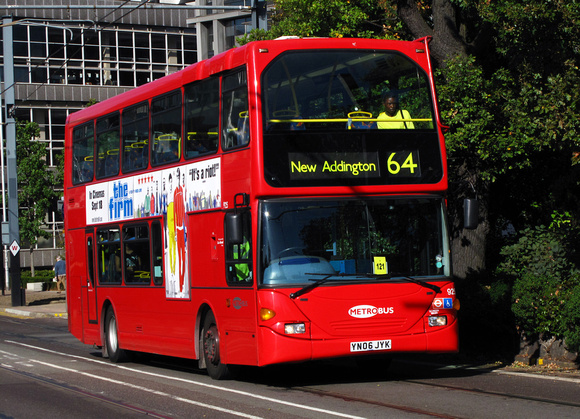 Route 64, Metrobus 925, YN06JYK, Croydon