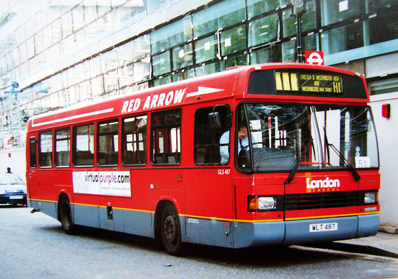 Route H1, London General, GLS487, WLT487, Westminster Hospital