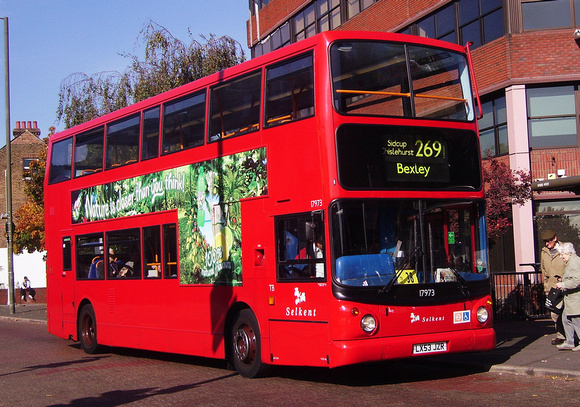 Route 269, Selkent ELBG 17973, LX53JZR, Bromley