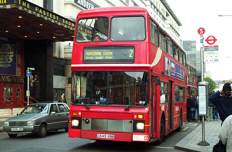 London Bus Routes | Route 2: Marylebone - West Norwood | Route 2 ...