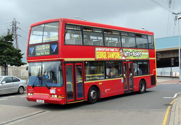 Route 474, Blue Triangle, TL917, PO51UMR, Canning Town