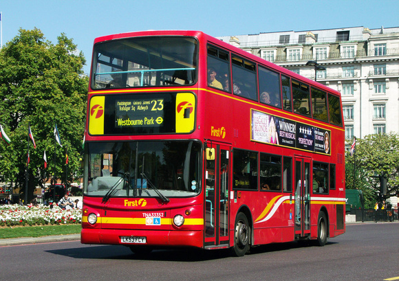 Route 23, First London, TNA33352, LK53FCY, Marble Arch