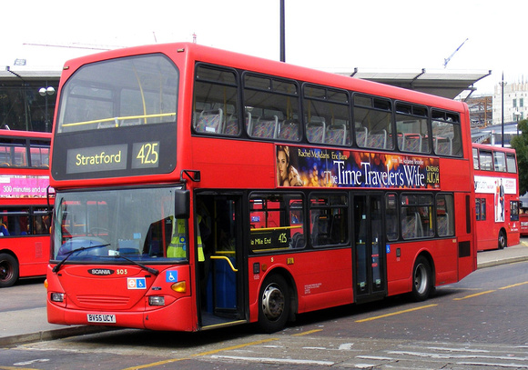 Route 425, Go Ahead London, SO5, BV55UCY, Stratford