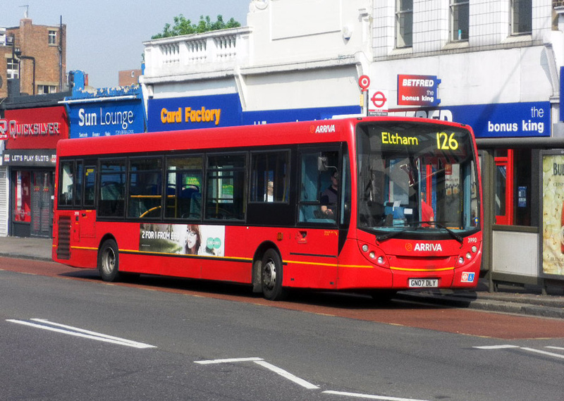 London Bus Routes | Route 126: Bromley Town Centre - Eltham, High ...