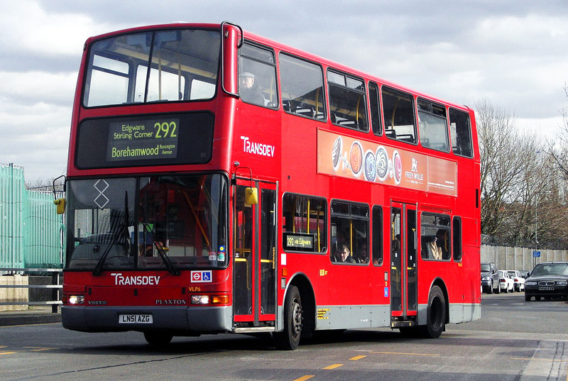 London Bus Routes | Route 292: Borehamwood, Rossington Avenue ...