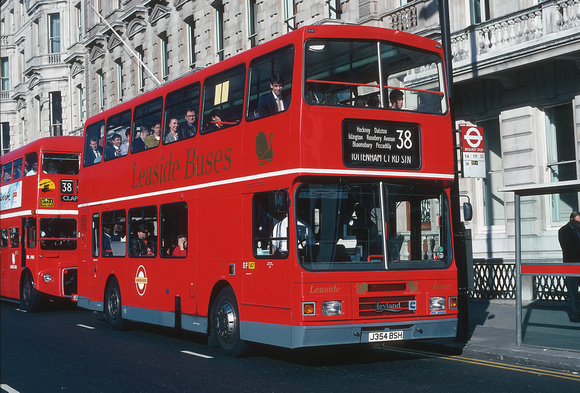 Route 38, Leaside Buses, L354, J354BSH, Piccadilly