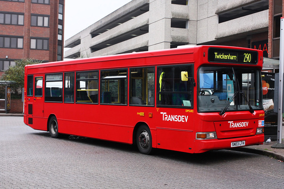 Route 290, Transdev, DPS692, SN03LFH, Staines