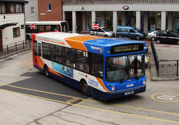 Route 21, Stagecoach East Kent 34065, XIL1560, Canterbury