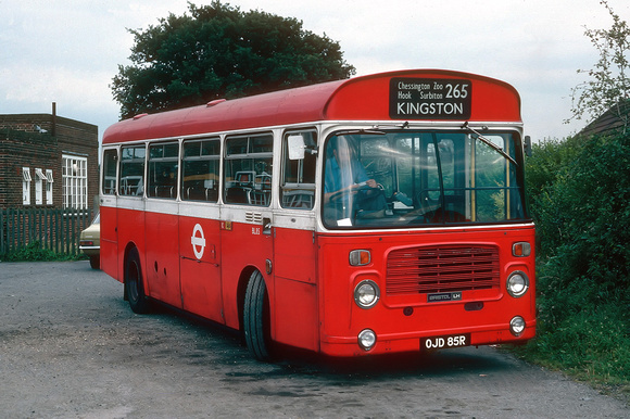 Route 265, London Transport, BL85, OJD85R, Chessington