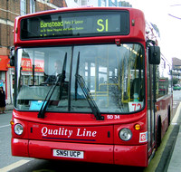 Route S1, Quality Line, SD34, SN51UCP, Mitcham
