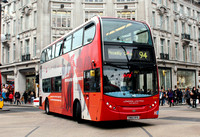 Route 94, London United RATP, ADH14, SN60BYK, Oxford Circus Station