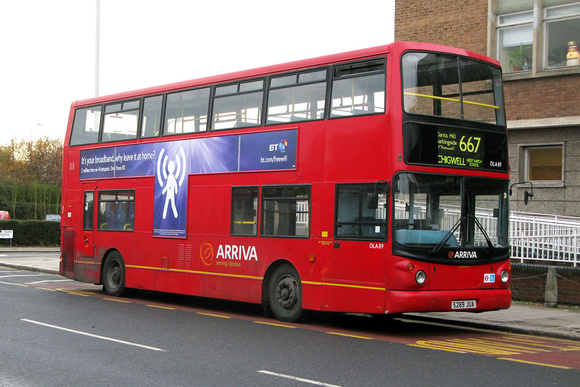 Route 667, Arriva London, DLA89, S289JUA, Chadwell Heath