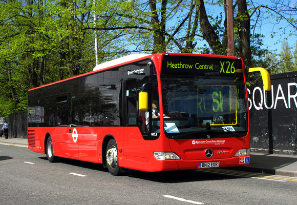 Route X26, Quality Line, MCL9, BN12EOR, East Croydon